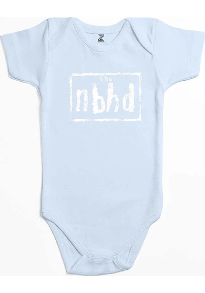 Zepplin Giyim The Neigbourhood Nbhd Black Pembe Bebek Body Zıbın