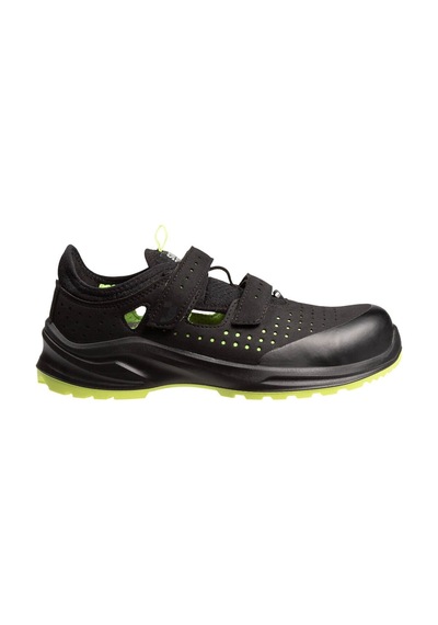 Safety Jogger Modulo Black S1ps Src Esd Fo Sandal İş Ayakkabısı Siyah - Yeşil