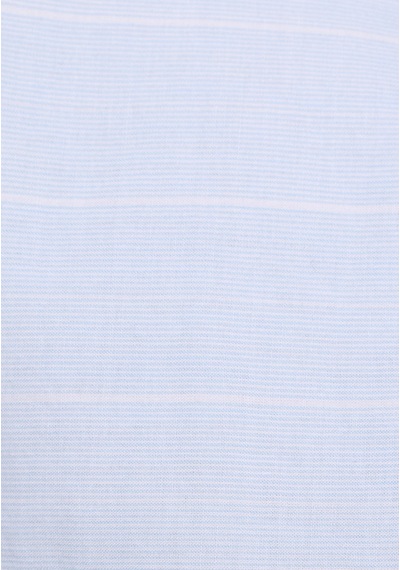 Colin's Colins Regular Fit Shirt Neck Çizgili Kadın Mavi Roll-up Gömlek Cl1081253 Q1.v1 Ble