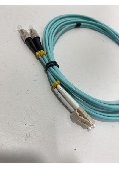 Lc - Fc Fiber Optik Patch Kablo 3mm 3 Metre Lc/upc-fc/upc-dx-om3-3.00mm-3m