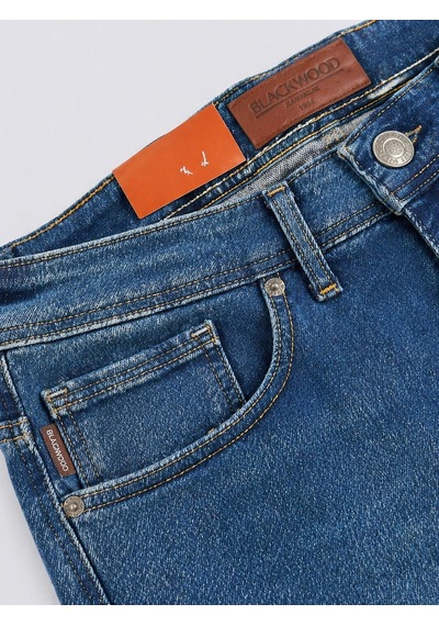 Classics Men B.wood Regular Fit Likralı Erkek Jean Pantolon 7569 Koyu Mavi