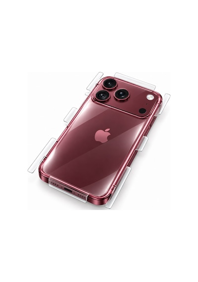 İphone 18 Pro Max Uyumlu 360 Derece Arka Hidrojel Film Koruma Body Jelatin