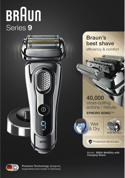 Braun 9 Serisi 9293S Islak ve Kuru Sakal Tıraş Makinesi
