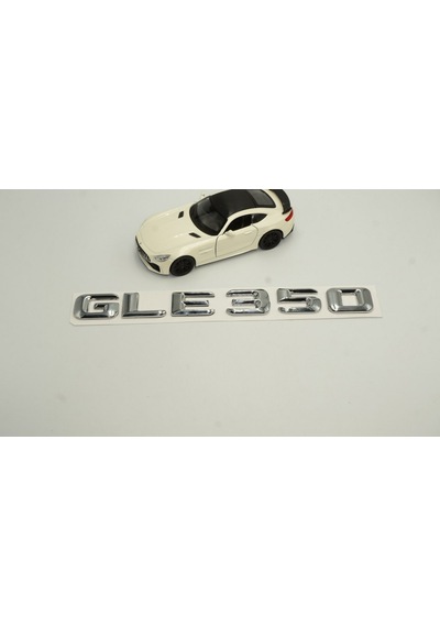 GLE 350 Bagaj Krom Metal 3M 3D Yazı Logo