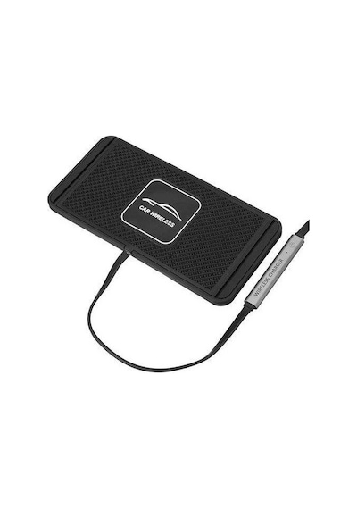 Coofbe Super Şarj 15w Kablosuz Araç Şarj Padi Masaüstü Kablosuz Şarj Padi Usb Girişli Araç Şarjı