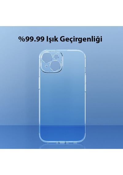 Baseus Simple Case Apple Uyumlu iPhone 14 6.1 Kamera Korumalı İnce Silikon Şe