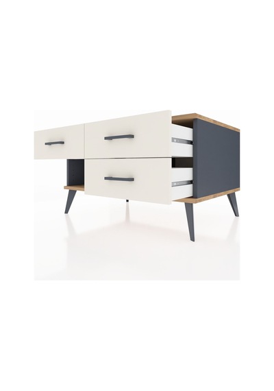 Kronos Şifonyer 3 Çekmeceli 88x59x48 Antrasit-çam/aytaşı Çam/aytaşı Kronos Şifonyer 3 Çekmeceli 88x59x48 Antrasit-çam/aytaşı Çam/aytaşı
