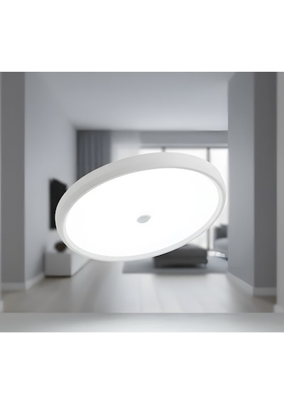 Ksa190 Pır Sensörlü Tavan Armatörü 12w 1020 Lümen Ledli