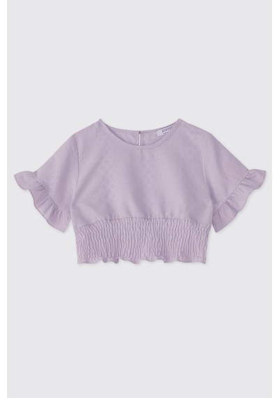 Panço Kız Çocuk Lila Bluz 2611gk57012 Mor