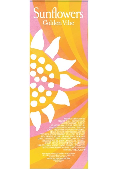 Elizabeth Arden Sunflowers Golden Vibe Edt 100ml Amber