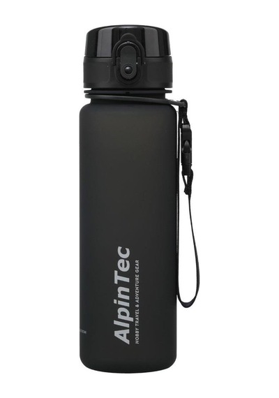 Alpintec Siyah 23 Cm 500 Ml Tritan Su Matarası