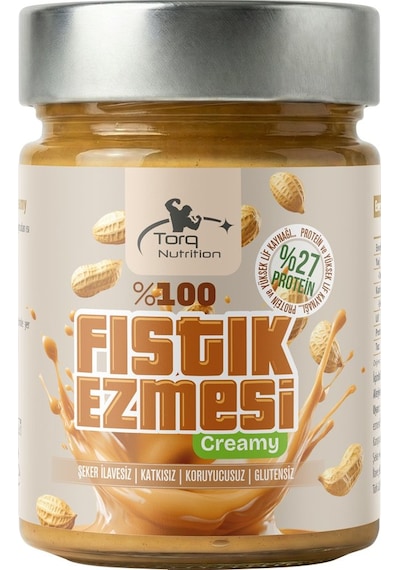 Torq Nutrition %100 Yer Fıstığı Ezmesi - Creamy