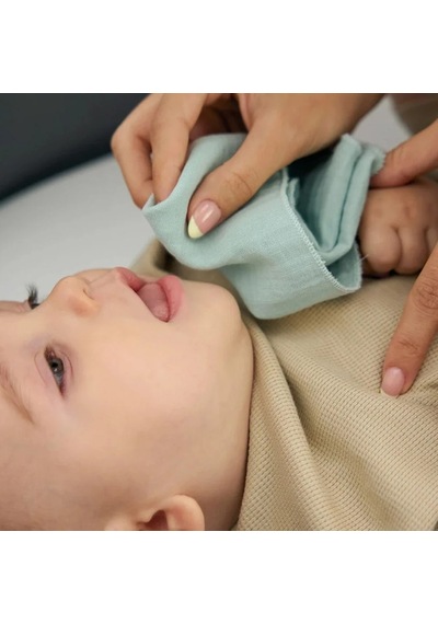 Miniboni 6 Lı Müslin Bebek Ağız Mendili Renkli