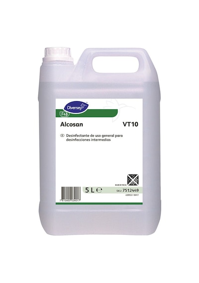 Diversey Titan Alcosan VT10 Yüzey Dezenfektanı 5 L