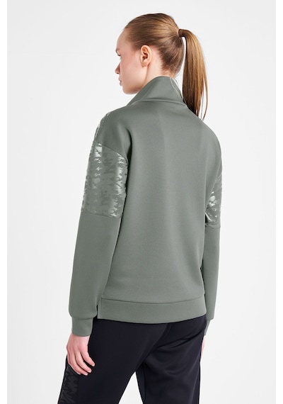 Lescon Kadın Fermuarlı Sweatshirt 25n-2129 Yeşil