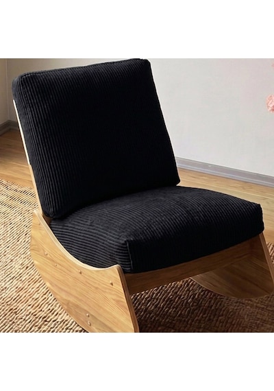 Comfort Sallanır Koltuk Tv Koltuğu Sallanan Berjer Sandalye Siyah