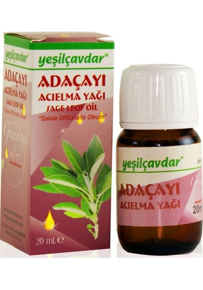 Yeşilçavdar Adaçayı Yağı 20 ML