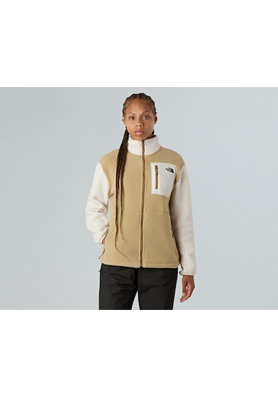 The North Face W Yumiori Full Zip Kadın Outdoor Polar Ceket Nf0a8e883cg1 Haki Haki