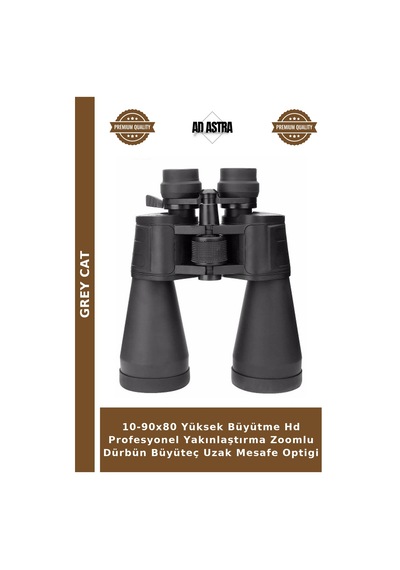 10-90x80 Yüksek Büyütme Hd Profesyonel Yakınlaştırma Zoomlu Dürbün Büyüteç Uzak Mesafe Optigi