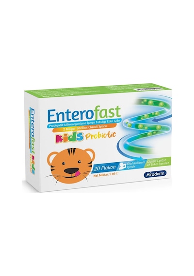Enterofast Kıds Probiotic 20 Flakon