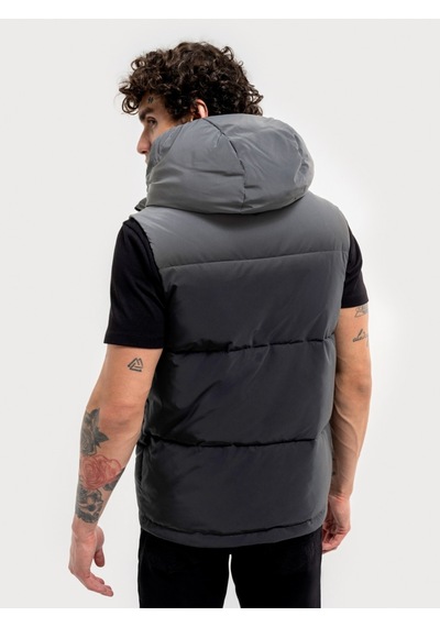 Regular Fit Erkek Yelek Gri