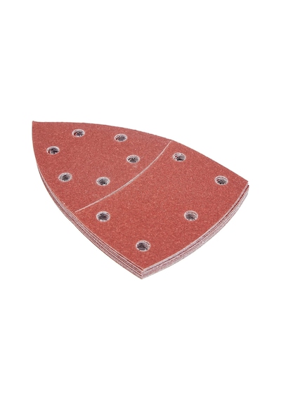 Accessories Zımpara Kağıdı Çoklu Zımpara Makinesi İçin, Farklı Malzemeler, 10 Adet, 102 X 62/93 Mm, Granülasyo