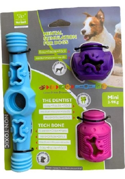 Nunbell Kong Köpek Oyuncak Seti S 3'lü