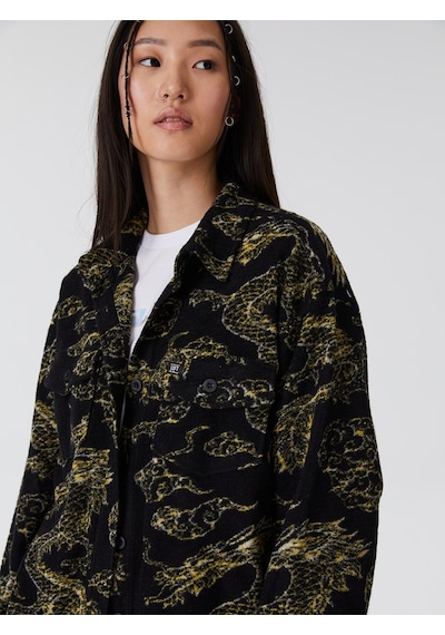 Loose Fit Kadın Ceket Siyah