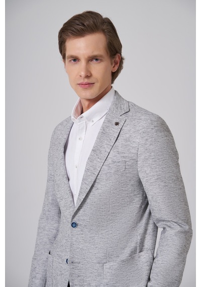 Morven Erkek Lacivert Keten Trend Desenli Slim Fit Mono Yaka Ceket 26ys002003200 Lacivert Morven Erkek Lacivert Keten Trend Desenli Slim Fit Mono Yaka Ceket 26ys002003200 Lacivert