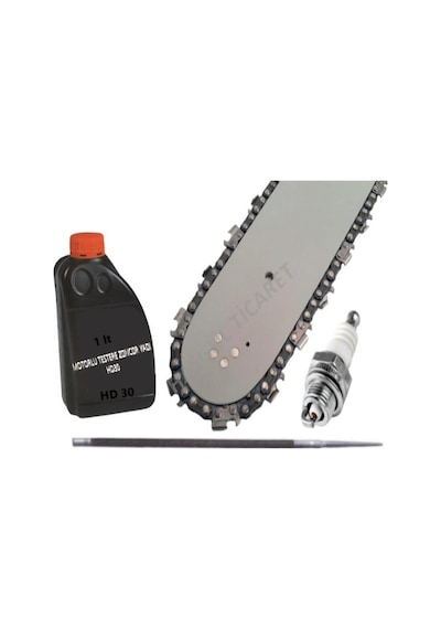 Hsgl Motorlu Testere 3/25 32 Diş Pala Zincir Yağ Ege Buji Set N11.1027
