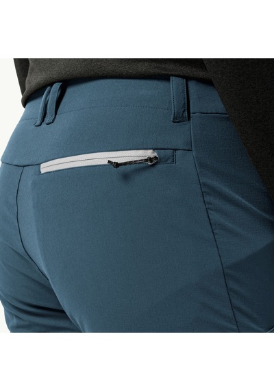 Jack Wolfskin Glastal Erkek Mavi Outdoor Pantolonu 1508531