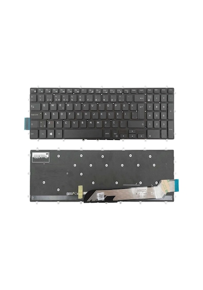 Dell Uyumlu G3 3590 Notebook Klavye - Tuş Takımı / Tr - Backlit - (Işık - 549457093