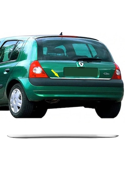 Renault Clıo 2 Hb 1998-2005 Krom Bagaj Alt Çıta P.çelik