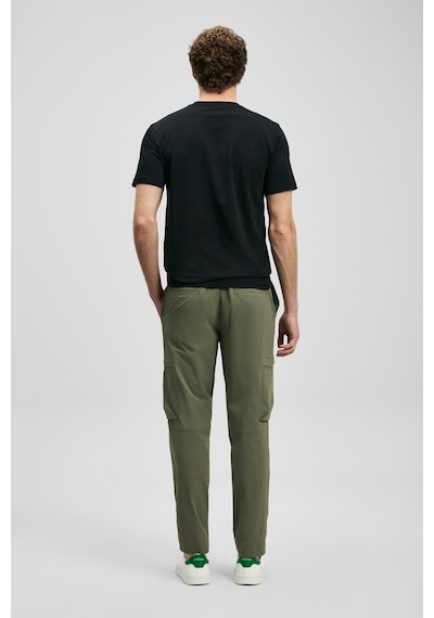 Lufian Pablo Modern Grafik T- Shirt Siyah Siyah 111020318100100 Siyah