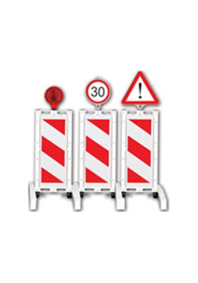 Katlanır Uyarı Levhalı Bariyer 420 X 1100 Mm (534231001)