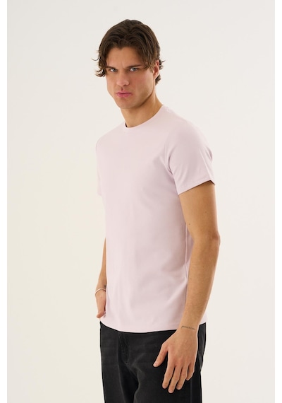 Alexandergardi Alexandergardı Dokulu Erkek T-shirt Lila