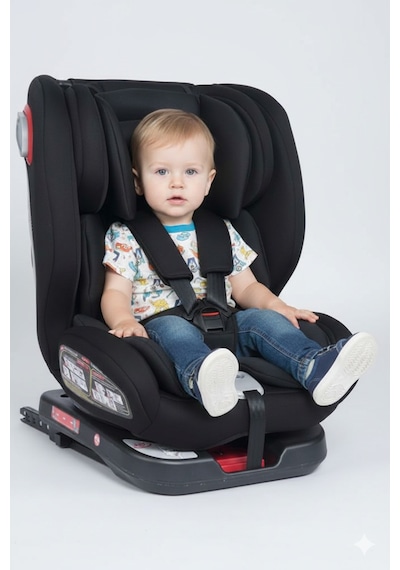 Tommybaby Creative 0-36 Kg 360 ° Dönebilen Isofix'li Oto Koltuğu