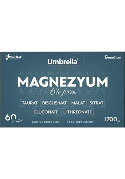 Umbrella Magnezyum 6'lı Form