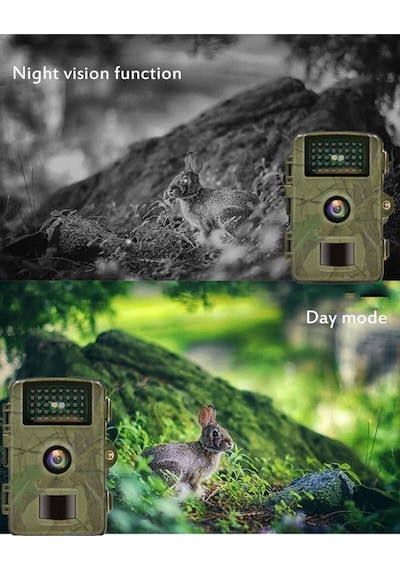 Fotokapan Vahşi Yaşam Takip Avcı Kamerası Su Geçirmez 1080p