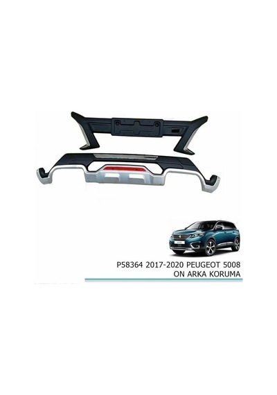 Peugeot 5008 Ön Arka Koruma 2017-2020 Arası