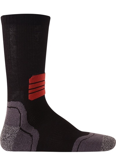 Thermoform Running Çorap Unisex 3'lü Paket Siyah-antrasit Renkli