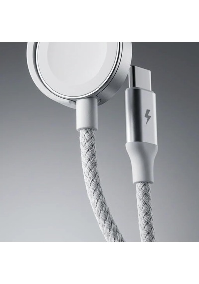 100w Destekli Naylon Örgülü Kablo, Çoklu Şarj Kablosu Usb C To C/yıldırım/manyetik Saat Uyumlu