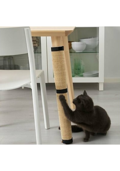 Kayışlı Ped Portatif Kedi Tırmalama Aparatı 25 x 63 CM