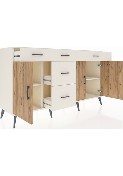 Hyperion Konsol 2 Raflı 5 Çekmeceli 3 Kapaklı 176x44x99 Aytaşı-çam/aytaşı Aytası/atlas Çam - Aytası Hyperion Konsol 2 Raflı 5 Çekmeceli 3 Kapaklı 176x44x99 Aytaşı-çam/aytaşı Aytası/atlas Çam - Aytası