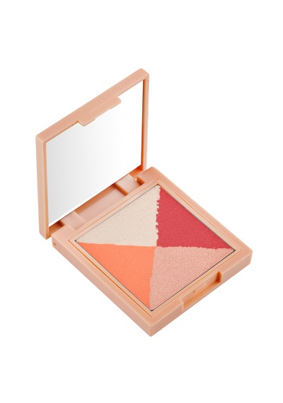 4'lü Toz Far Coral Reef 02 Mat & Işıltılı Talc Free Hyalüronik Asit & E Vitamini / My Joy Eyeshadow Quad Çok Renkli