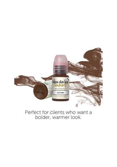 Perma Blend Tina Davies Autumn Kalıcı Makyaj Kaş Pigmenti 15ml Diğer
