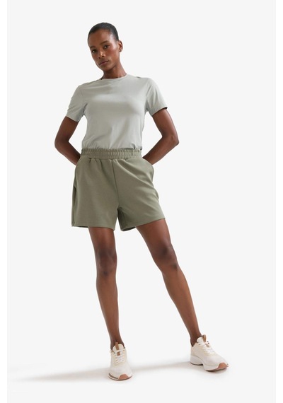 DeFactoFit Standart Fit Sporcu Kısa Paça Modal Şort F5001AX25SMKH82