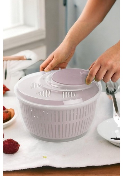 Melkan Home Pudra Renk Salata Ve Sebze Kurutucu 5 Litre Genel