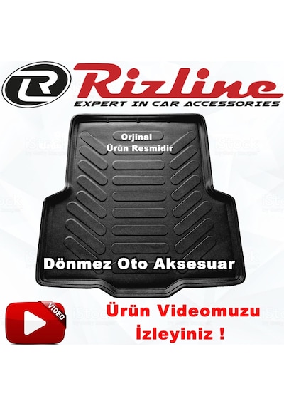 Opel İnsignia 3D Bagaj Havuzu Siyah Sedan 2017 Sonrası Rizline N11.3604