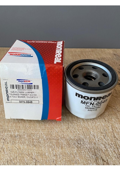 Monreal Mfn-0049 Yağ Filtresi Puma 110hp Ford Tourneo Transit V347 V363 2.2 2.5 155hp Ambk2q6714aa